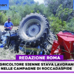 Il trattore si ribalta, agricoltore muore schiacciato nel Salernitano