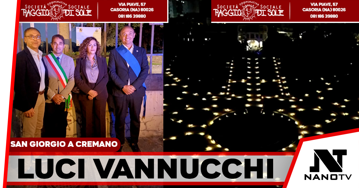 San Giorgio a Cremano, nuovo impianto di illuminazione LED e videosorveglianza a Villa Vannucchi