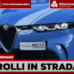 San Giorgio a Cremano, controlli straordinari della Polizia: 85 persone identificate e un veicolo sequestrato