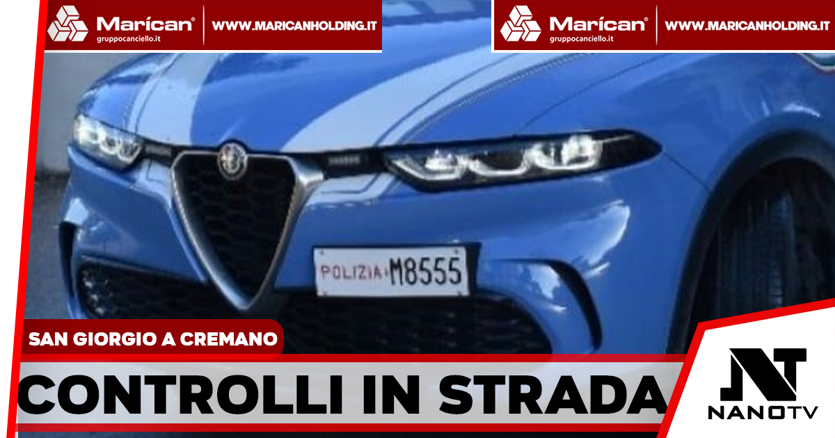 San Giorgio a Cremano, controlli straordinari della Polizia: 85 persone identificate e un veicolo sequestrato