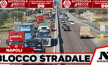 Sciopero dei tir in Campania: lunghe code sull’Asse Mediano e disagi per il carburante in attesa dell’incontro con il ministro Salvini