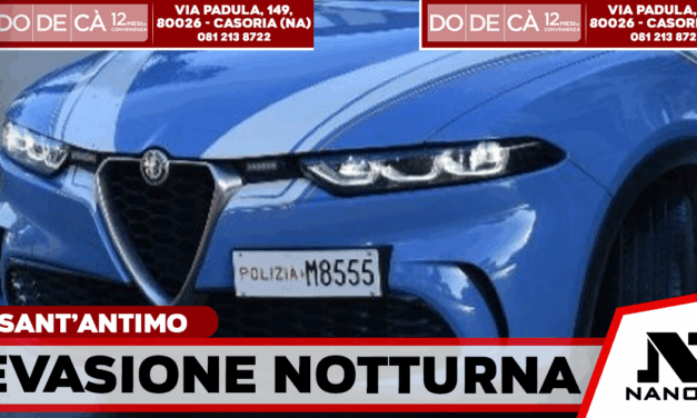 Evade dai detenzione domiciliare: sessantaduenne sorpreso e arrestato dalla Polizia a Sant’Antimo