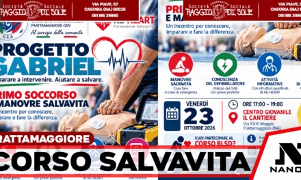 Guardie ambientali e primo soccorso: a Frattamaggiore nasce il Progetto Gabriel con corso gratuito e DAE mobile