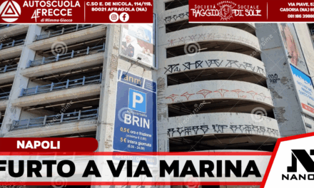 Napoli, ruba un cellulare al Parcheggio Brin e scassa la volante: arrestato un 22enne