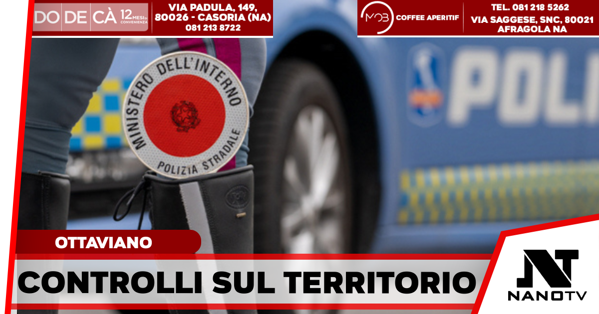 Ad Ottaviano controlli ad “Alto Impatto”: 158 persone identificate e un fermo per l’espulsione