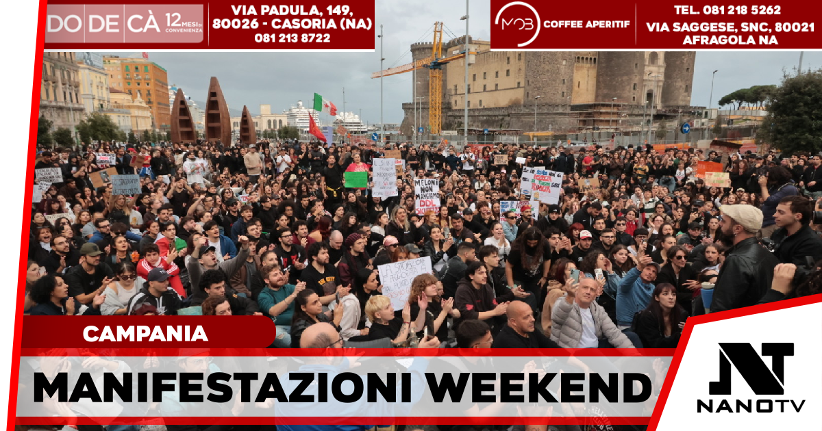 Napoli e Castel Volturno: due piazze, un weekend di protesta