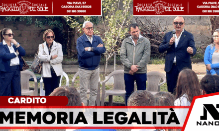 A Cardito la cerimonia in ricordo di Lino Romano: istituzioni e bambini uniti per la legalità