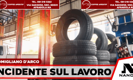 Pomigliano d’Arco, infortunio sul lavoro in un’officina: operaio cade dalla scala e finisce in ospedale