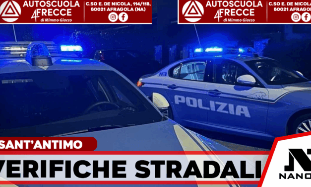 Servizio straordinario di controllo del territorio a Sant’Antimo: la Polizia di Stato identifica 156 persone e controlla 51 veicoli