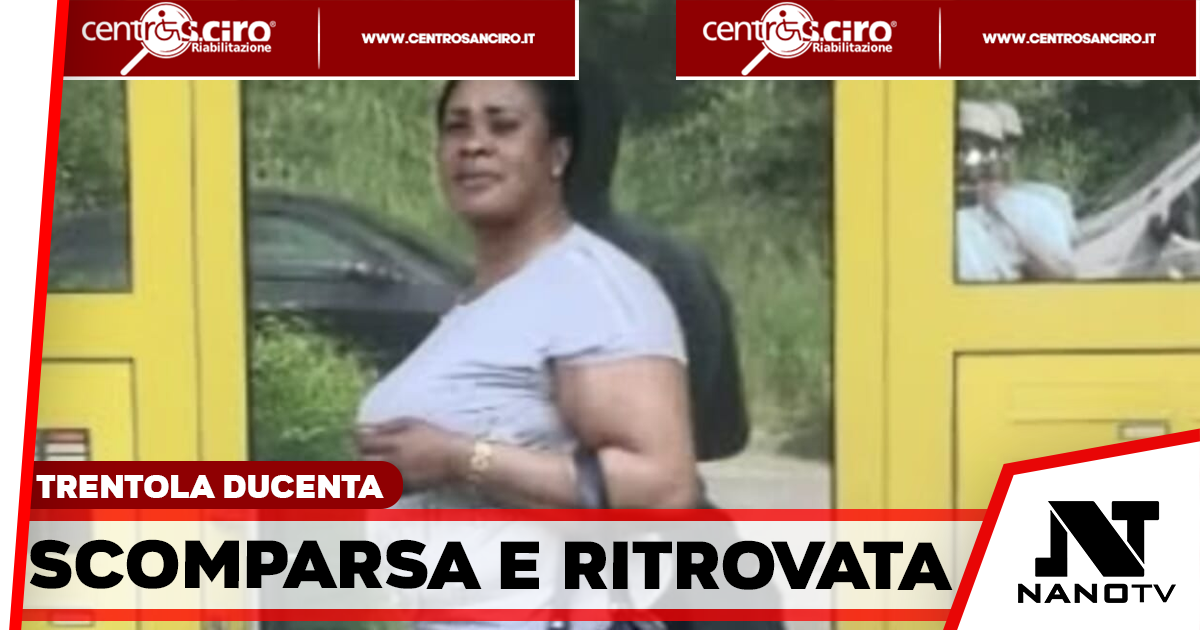 Drammatico epilogo a Trentola Ducenta: trovata priva di vita Mary Jane Solomon dopo nove giorni di ricerche