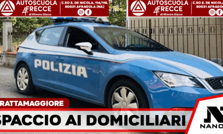 Frattamaggiore: sorpreso a cedere droga in casa mentre è ai domiciliari, arrestato 30enne dalla Polizia di Stato