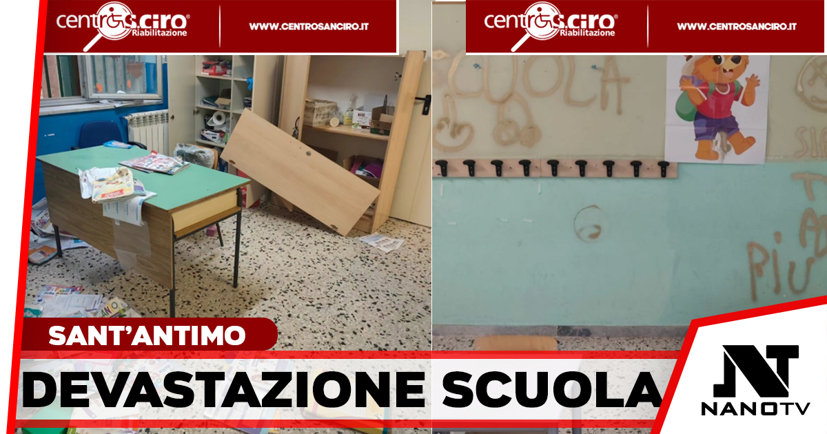 Sant’Antimo, nuovi raid vandalici all’istituto Pestalozzi: il Prefetto dispone il potenziamento dei controlli