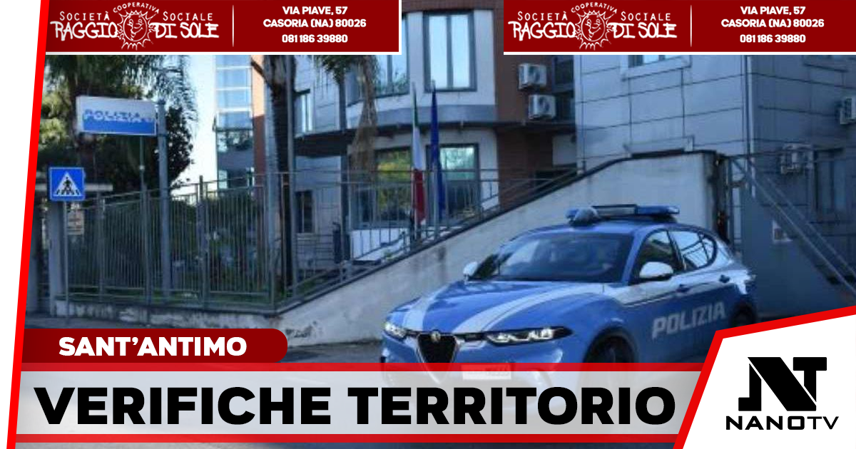 Sant’Antimo, controlli straordinari della Polizia di Stato: 220 persone identificate e sanzioni alle attività commerciali