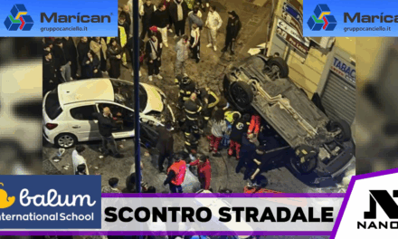 Torre del Greco, scontro nella notte tra SUV e utilitaria: tre feriti, grave una 77enne