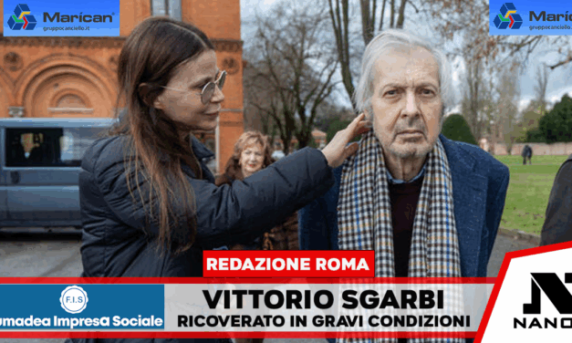 Vittorio Sgarbi ricoverato in terapia intensiva al Gemelli di Roma