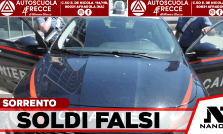 Sorrento, “Lupin e Margot” ci riprovano: acquisti con banconote false, arrestata la coppia